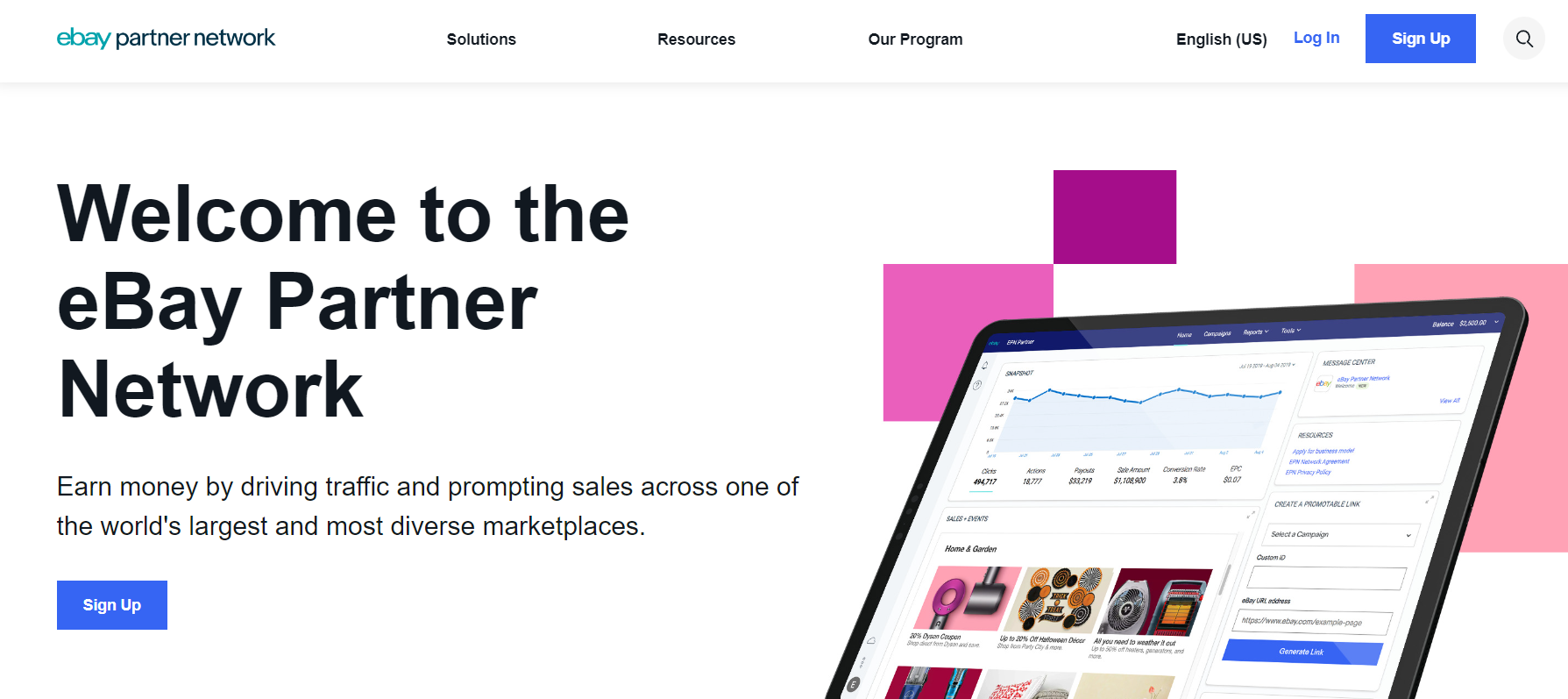 ebay partner network