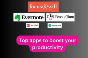 Top apps to boost your productivity