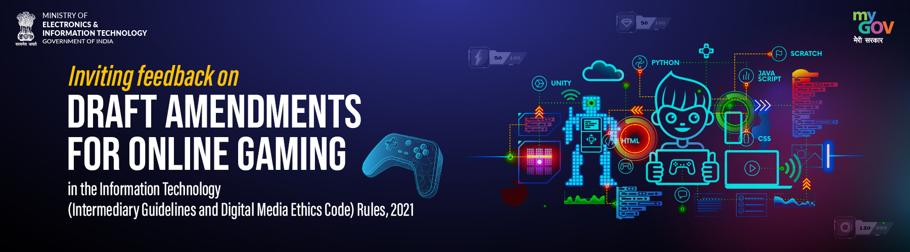 New Online Gaming Rules by the Ministry of Electronics and IT A