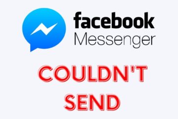 facebook message Couldn't send
