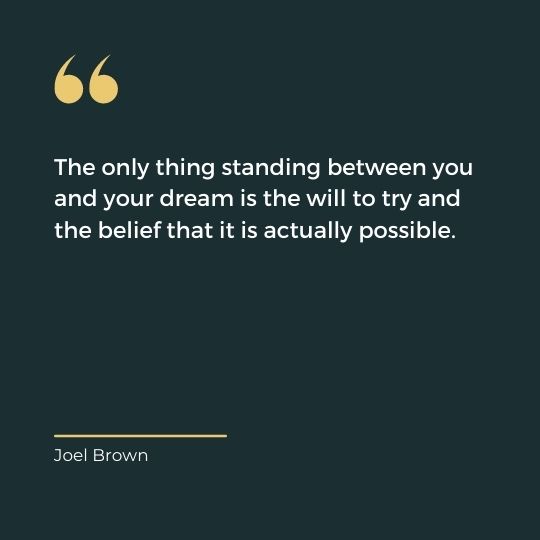 Joel Brown quotes