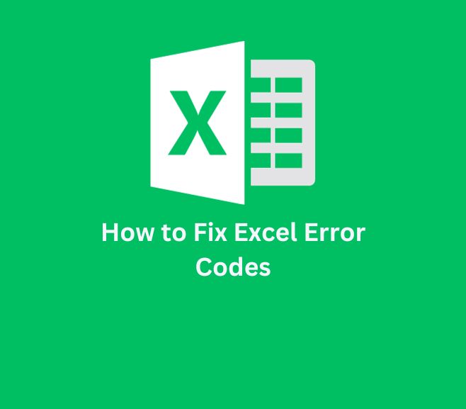 How To Fix Excel Error