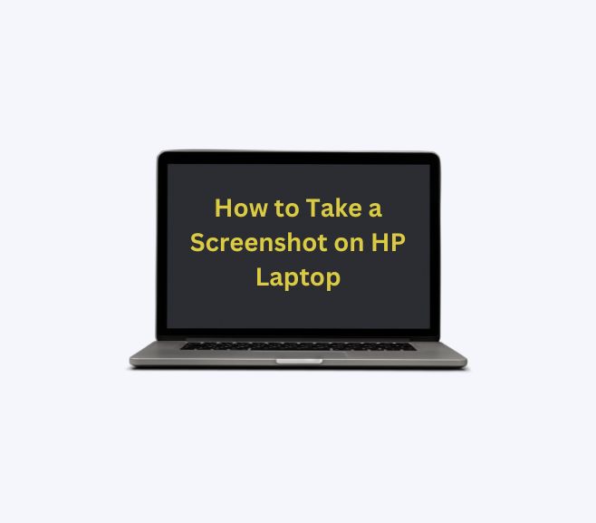 Screenshot on HP Laptop